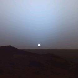 Dawn on Mars